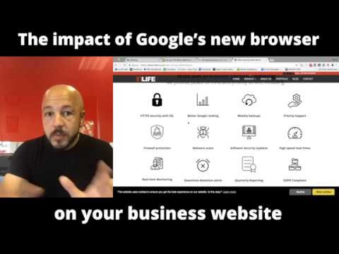 The single big impact Google's new Chrome browser is going to have on your business website