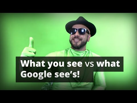 Business lockdown tips : What you see VS what Google see's on your website