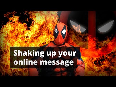 Business lockdown tips : Shaking up your business message.. with Deadpool