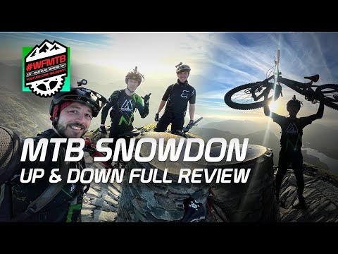 Mountain Biking up and down Mount Snowdon